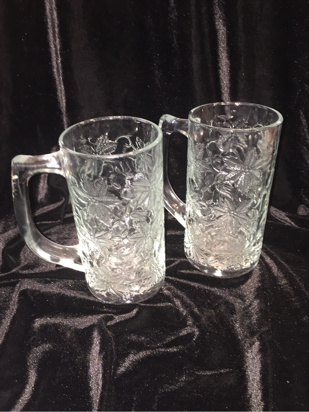 Princess House Fantasia beer Steins - Set of 2